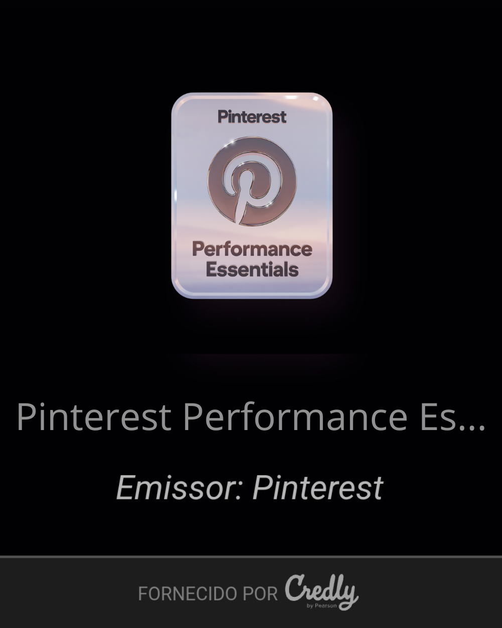 Certificação Pinterest Performance Essentials for Dicas TOP